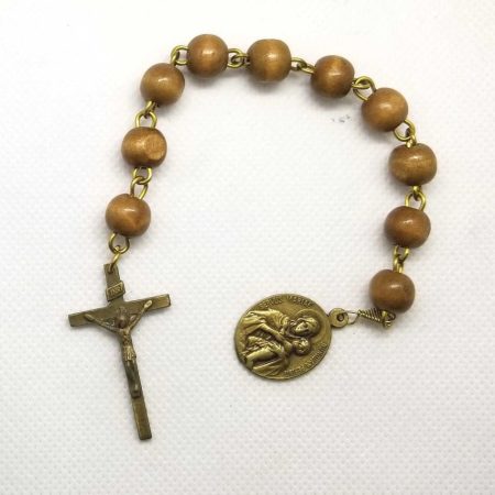 Denario de virgen con el nino