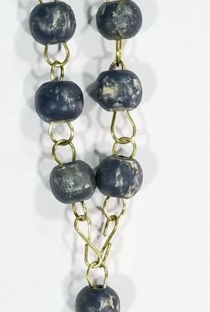 Denario cerrado azul de San Benito