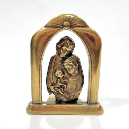 Sagrada Familia metálica color bronce