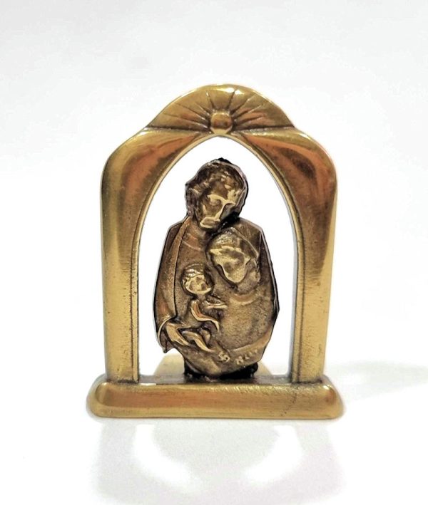 Sagrada Familia metálica color bronce