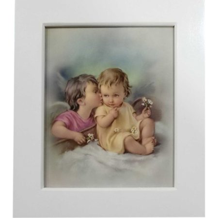 Cuadro de Angel de la Guarda 35cm