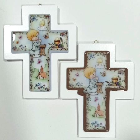 Cruz Madera Primera Comunion Niño