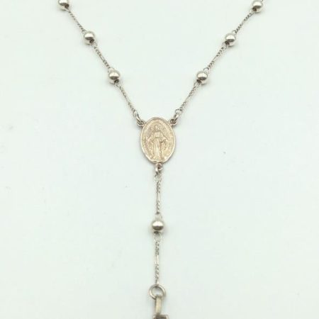 Denario collar en plata - I