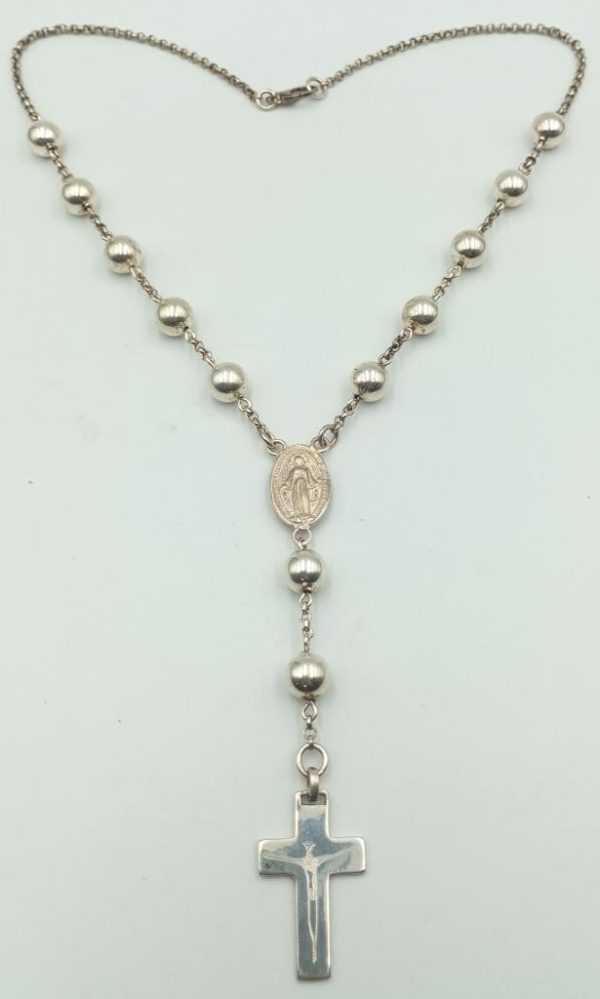 Denario collar en plata - II