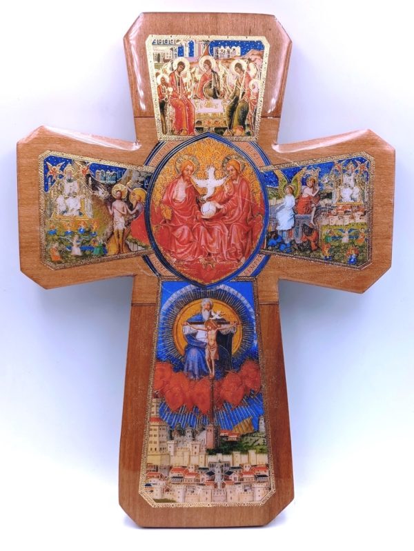 Cruz íconos Santísima Trinidad