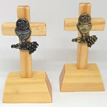 Cruz con pedestal y copón