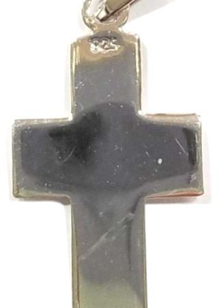 Cruz de plata 3x2cm