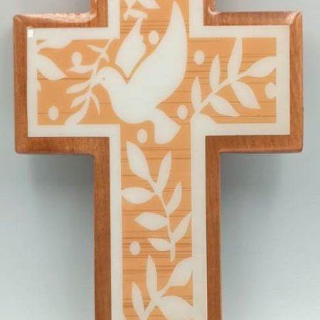 Cruz Paloma Espíritu Santo (19 cms)