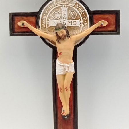 Crucifijo medalla San Benito