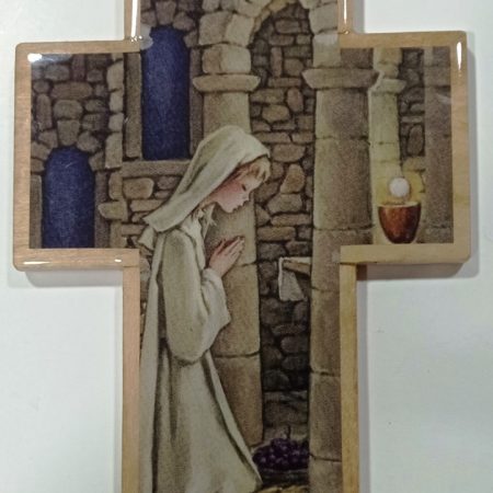 Cruz Juvenil Virgen niña