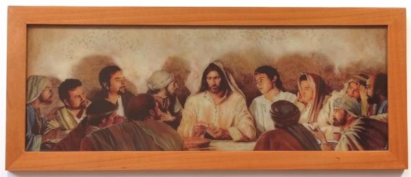 Cuadro Ultima Cena (52x22 cms.)