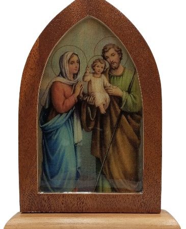 Cuadro repisero Sagrada Familia - 19 cms.