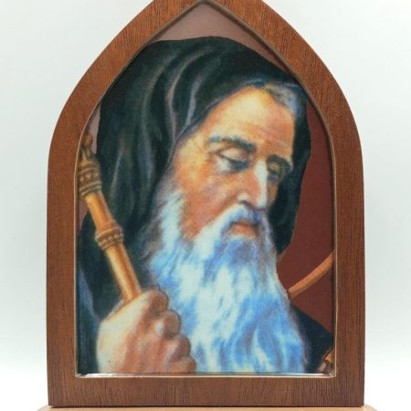 Cuadro repisero San Benito - 17 cms.