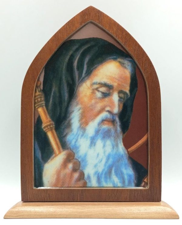 Cuadro repisero San Benito - 17 cms.