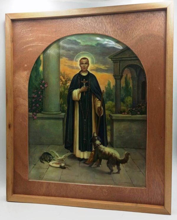 Cuadro San Martín de Porres (32x27 cms.)