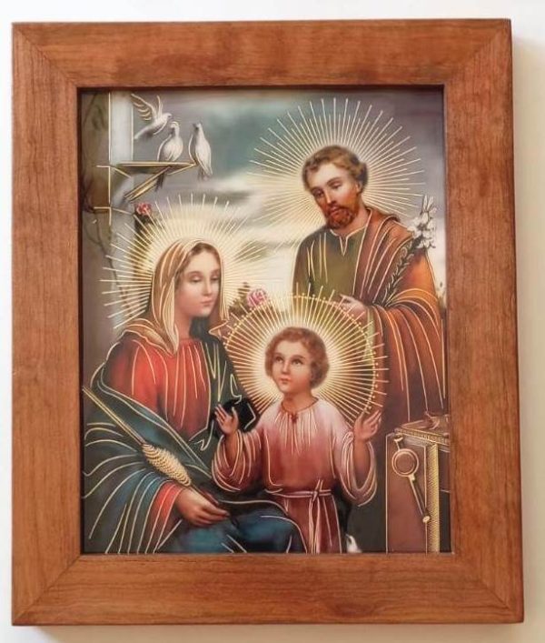 Cuadro Sagrada Familia - 31 cms.