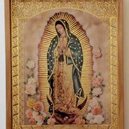 Cuadro Virgen Guadalupe - 26 cms.