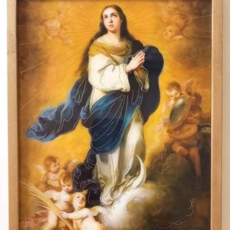 Cuadro Inmaculada Concepción - 26 cms.