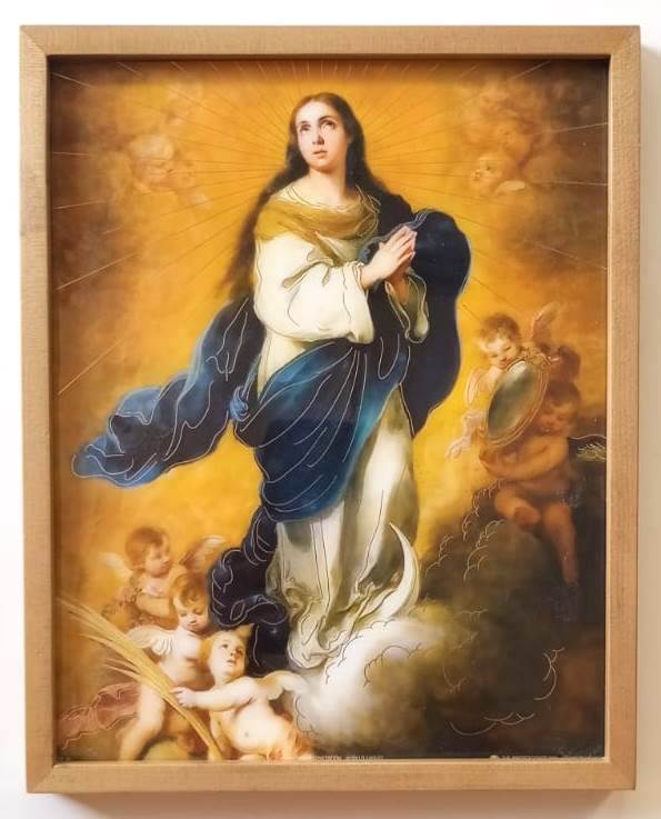 Cuadro Inmaculada Concepción - 26 cms.
