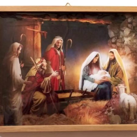 Cuadro Nacimiento de Jesús - 21 cms.