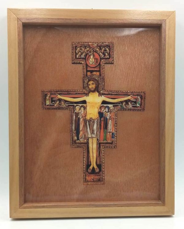 Cuadro Cristo de San Damian - 21 cms.