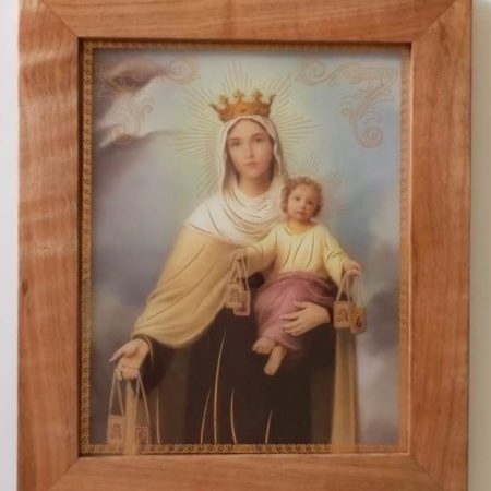 Cuadro Virgen del Carmen - 31 cms