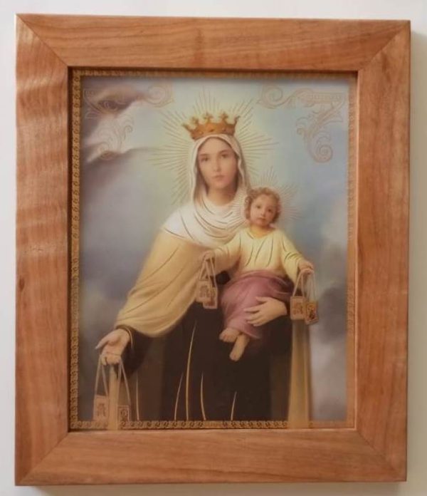 Cuadro Virgen del Carmen - 31 cms