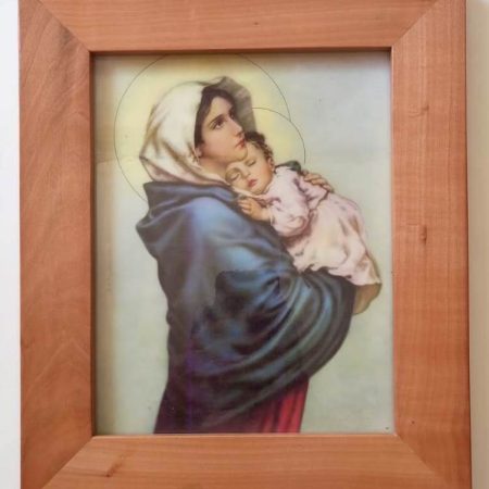 Cuadro Virgen con Niño II - 32 cms.