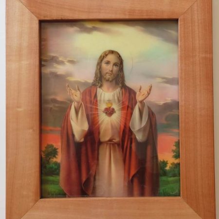 Cuadro Sagrado Corazón de Jesús - 32 cms.