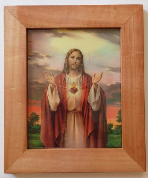 Cuadro Sagrado Corazón de Jesús - 32 cms.