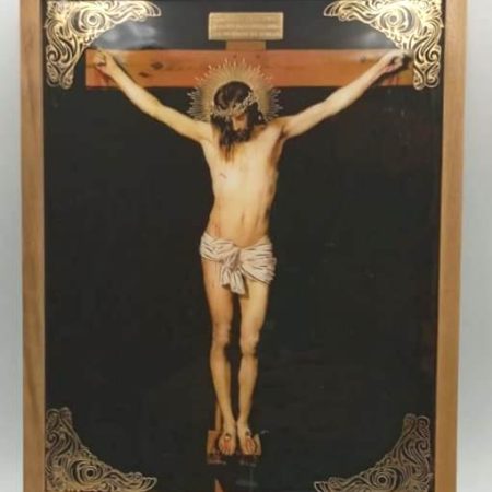 Cuadro Jesús Crucificado - 26 cms.
