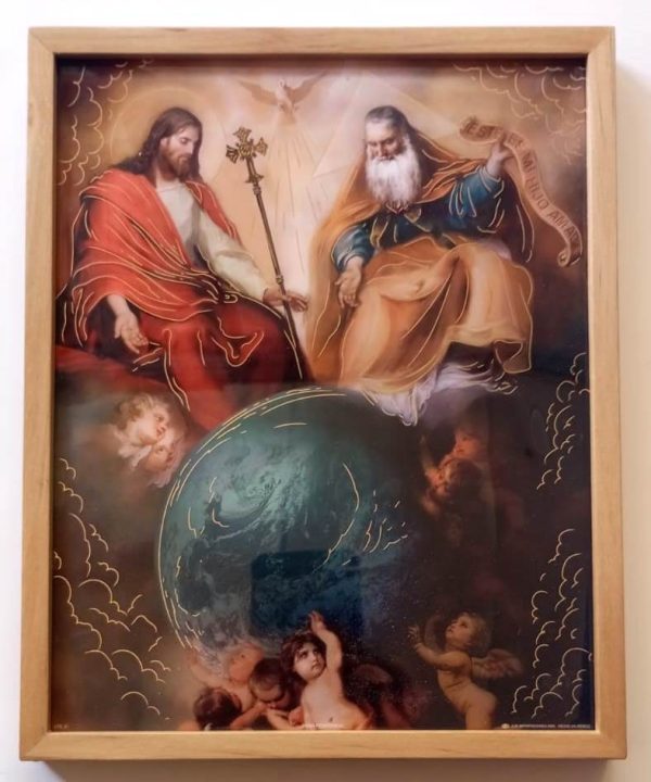 Cuadro Santísima Trinidad - 26 cms.