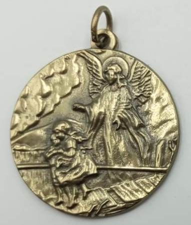 Cunero Angel de la guarda con niños - 1