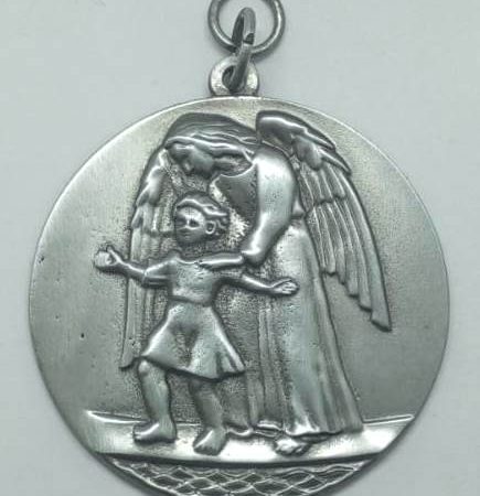 Cunero Angel con niña - 1