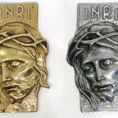 Detente rostro Cristo crucificado