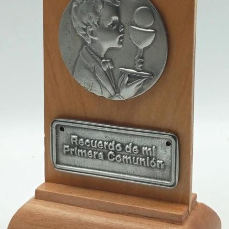 Icono con base - Comunión Niño 11 x 7 cms.