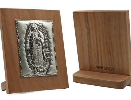 Icono Virgen de Guadalupe (plata Italiana 900)
