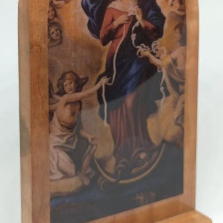 Virgen Desatanudos en repisero