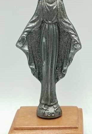 Estatuilla Virgen de los Rayos (milagrosa)