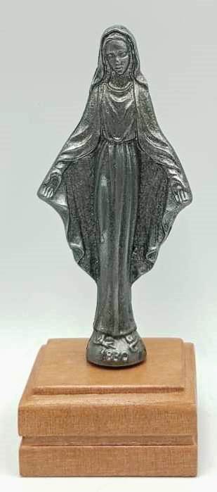 Estatuilla Virgen de los Rayos (milagrosa)