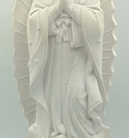 Virgen de Guadalupe en yeso - 31 cms.