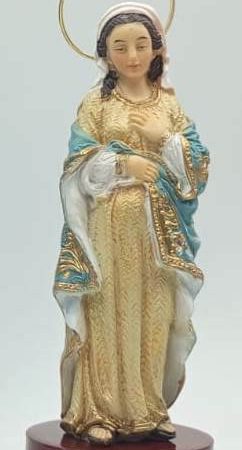 Virgen de la Dulce Espera - 13,5 cms