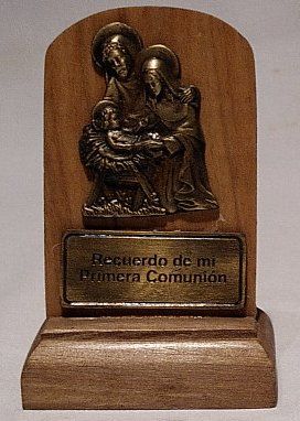 Icono Sagrada Familia Recuerdo primera comunion