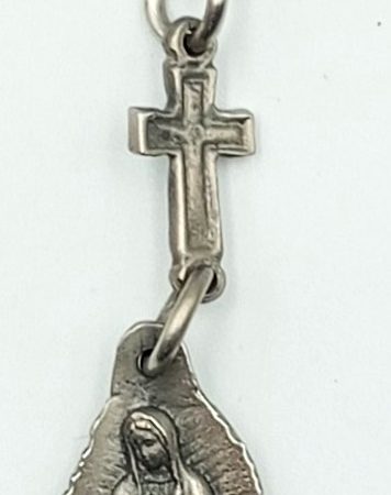 Llavero Virgen Guadalupe + Cruz