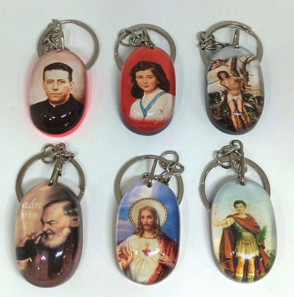 Llavero acrílico Santos (surtido)