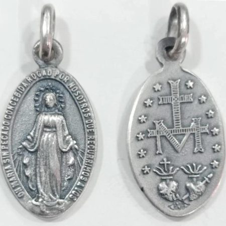 Medalla Virgen de los Rayos 18 mm.