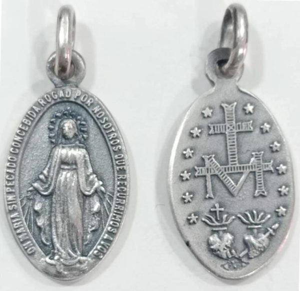 Medalla Virgen de los Rayos 18 mm.