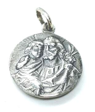 Medalla de plata - San Jose - 20 mm.