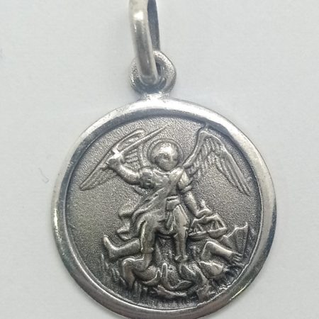 Medalla de plata - San Miguel 18 mm.