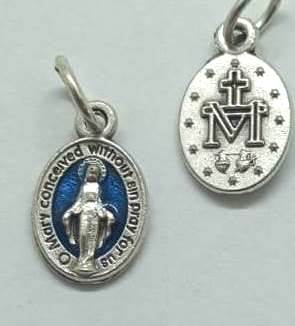 Medalla esmaltada Virgen de los Rayos - V (11 mm)